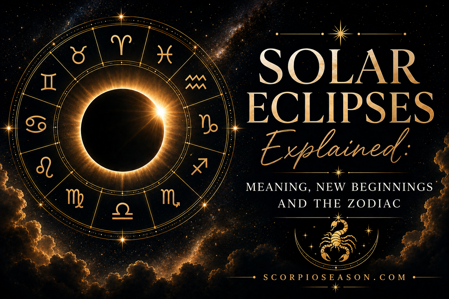 Solar Eclipses Explained: Meaning, New Beginnings and the Zodiac